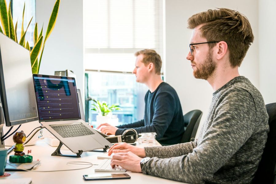Developers at work